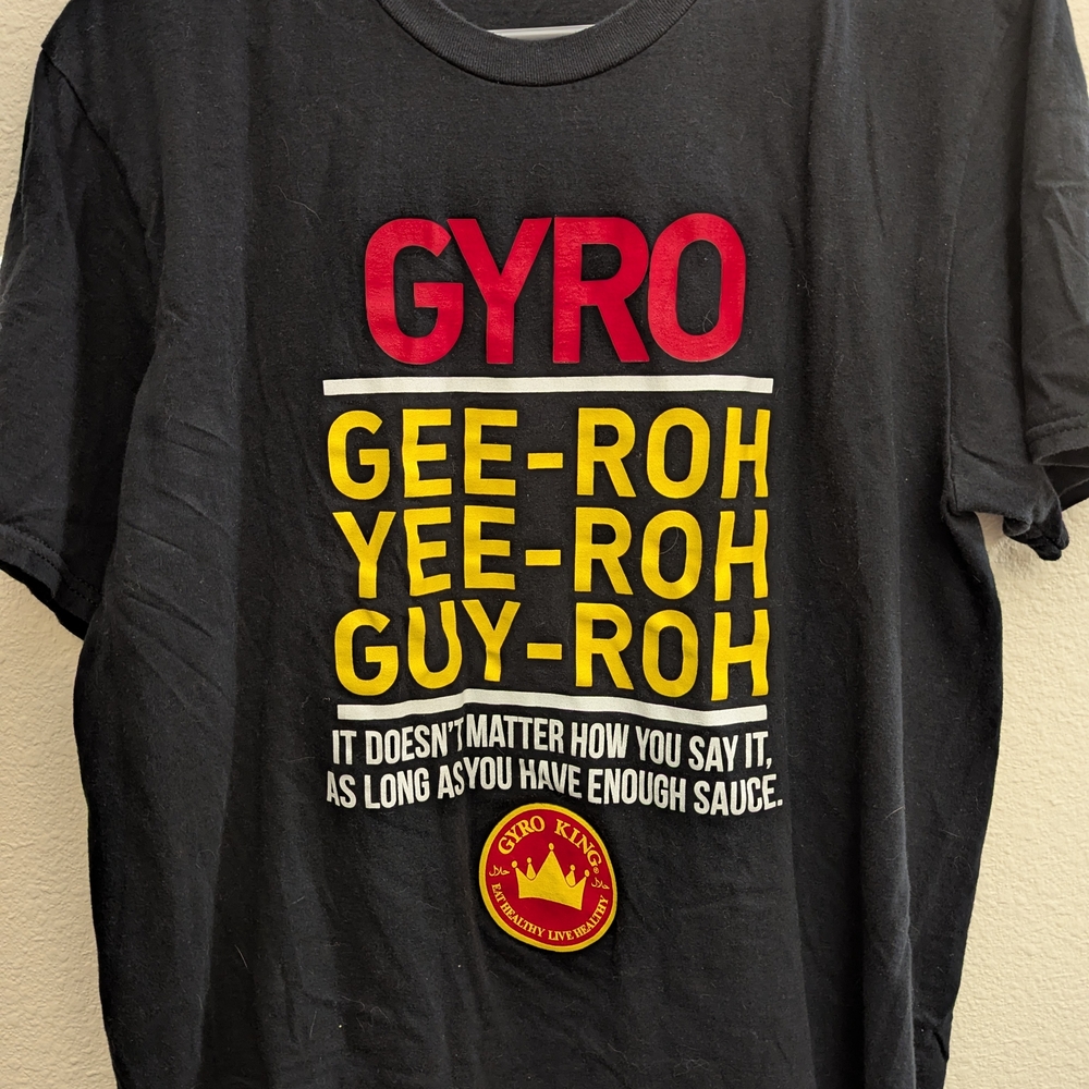 Black GYRO Graphic T-Shirt